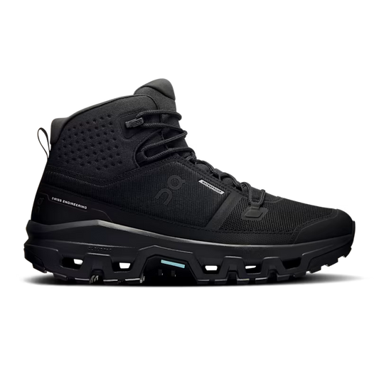On Cloudrock Mid Waterproof "Black"