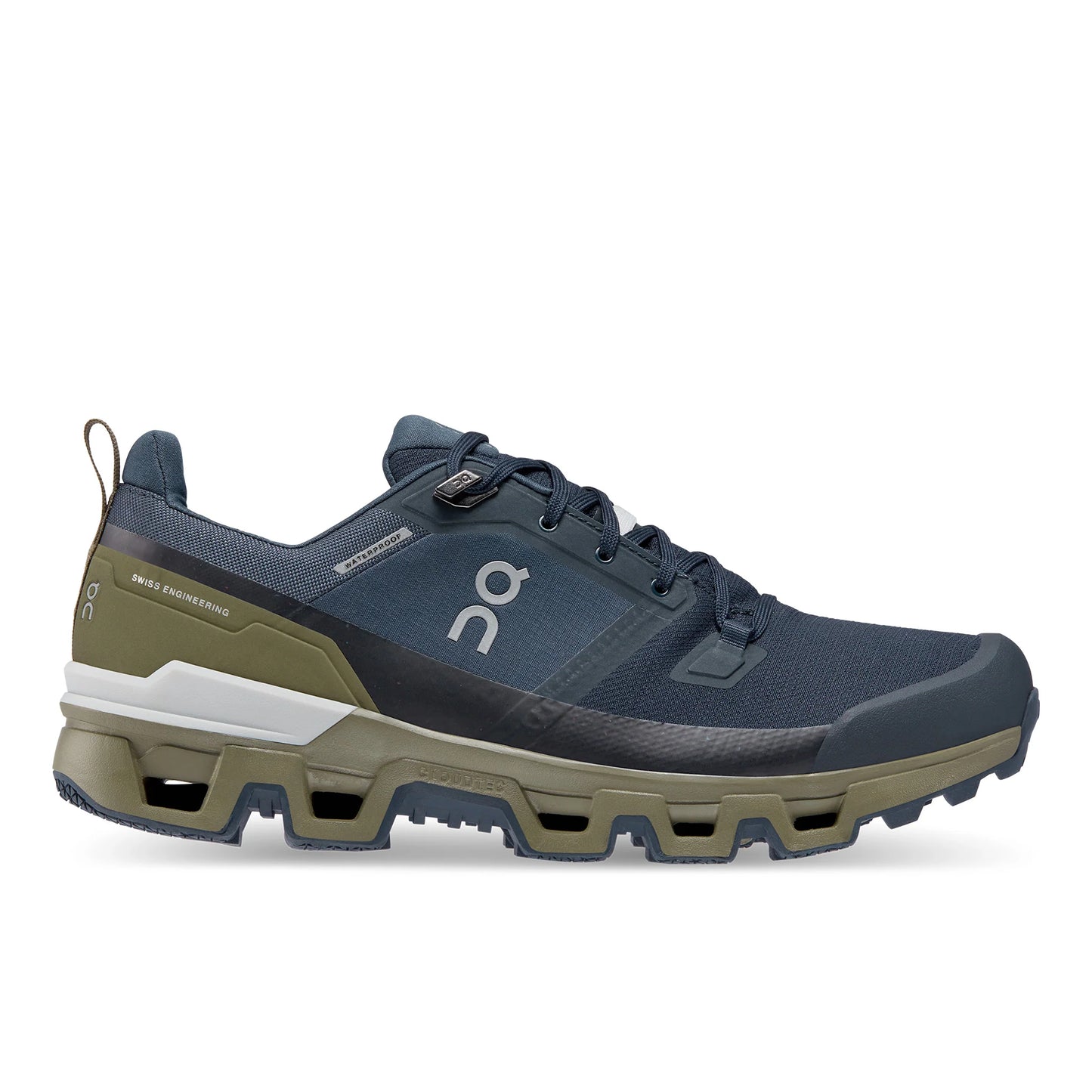On Cloudwander Waterproof — Midnight Olive