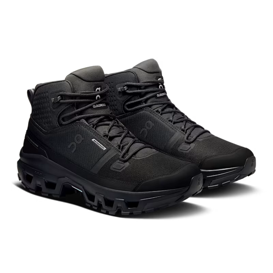 On Cloudrock Mid Waterproof "Black"