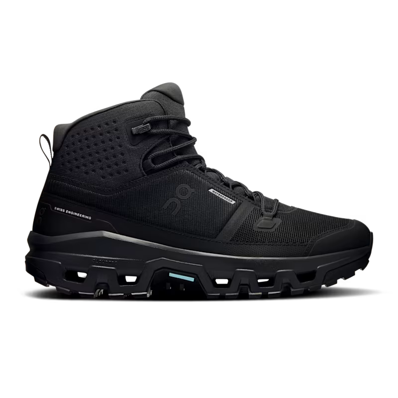 On Cloudrock Mid Waterproof "Black"